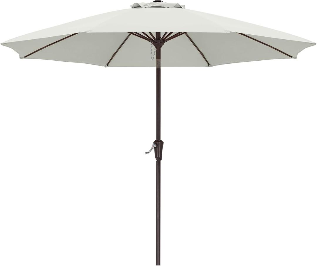ABCCANOPY 9FT Patio Umbrella Outdoor 8 Ribs Table Umbrella