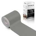 OcePor Self Adhesive Leather Repair Patch, 4 x 60 inch Leather Repair Tape, Leather Patches for Furniture, Vinyl Leather Repair Kit for Couches, Boat Seats, Furniture, Cars(Dark Gray)