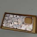 Compact Case for iPhone 15 Pro Pale Pink Butterfly Design,[Compatible with MagSafe] Cute Soft Slim TPU Shockproof Protective Phone Cases Cover for Women Aesthetic