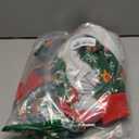 ANGELGGH Family Matching Christmas Onesie, Cute Vacation Xmas Print One Piece Pajamas, Hooded Holiday Sleepwear Nightwear PJs (Small, Bear)