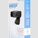 Full HD Resolution WEBCAM 1080p Video Quality 4.5 Foot Cable With USB 2.0 Connection