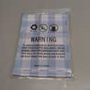 Checkered Tablecloth Rectangle Gingham Table Cloths Waterproof Wrinkle Free Buffalo Plaid Table Covers Washable for Dining, Parties & Outdoor Picnic(Light Blue,52"70")