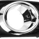 Fog Light Grill for Buick Encore 2013-2016 No.95470235 Front Right Front Lower Bumper Fog Light Cover Inserts Black,Silver Tone 1 Pc