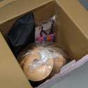 Mannequin Head with 80% Real Human Hair with Tripod Stand - 28" Makeup Cosmetology Manikin Doll Head for Hair Styling, Hairdressing Training Head for Braiding Practice Suitable for Hair Extensions (Brown &Tripod Set)