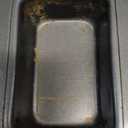 2 Packs 8 Cavity Non-Stock Mini Loaf Pan with Silicone Handle, Mini Bread Loaf Baking Pan Mini Brownie Pan Cheesecake Mould Rectangular Bar