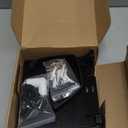 Upgraded Cpap Wall Mount Shelf Kit for AirSense 10 with Mask Hook & Hose Hanger & Bottom Hooks, Save Space, Avoids Hose Tangle, Easy Installation (Black)