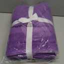 Utica 6-Piece Essential Towel Set | Super Soft | Extra Absorbent | 100% Cotton Towels | Everyday Essentials | 2 Bath Towels | 2 Hand Towels | 2 Wash Cloths | Hotel & Spa Luxury | Plum