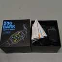 2 Pack Bark Collar, Smart Dog Bark Collar for Large Medium Small Dogs, Rechargeable Ultra-Light Training Collar with Beep Vibration, Anti Barking Device with 5-Level Sensitivity (Black)