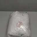 Bildenly Bow Duvet Cover King Size Reversible White Pink Bows Striped Bedding Set Kids Girls Bowknot Comforter Cover Set Soft Breathable Microfiber Quilt Cover with Zipper Closure and 2 Pillowcases