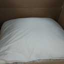 Utopia Bedding Bed Pillows for Sleeping Euro Pillows (White), Set of 2, Soft & Fluffy Pillow with Down Alternative Filling, Cooling, Hotel Quality, Gusseted Pillow for Back, Stomach or Side Sleepers, European