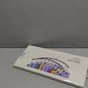 InPoTo Legging Organizer for Closet, Metal Yoga Pants Hangers 2 Pack w/10 Clips Holds 20 Leggings, Space Saving, Clips Hanger for Pants, Shorts, Scarf, Hats Black