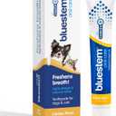 Dog Toothpaste : Chicken Flavor Tooth Paste for Dogs & Cats. Teeth Brushing Cleaner Pet Breath Freshener Oral Care Dental Cleaning Kit. Tartar & Plaque Remover Brushes