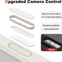 Compatible with iPhone 16 Pro Max Case 6.9" [Compatible with Mag-Safe][Camera Control Button] Magnetic Matte Translucent Phone Case for iPhone 16 Pro Max,White