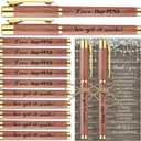 Dunzoom 50 Sets Wedding Favors for Guests Love Ballpoint Pens with Thank You Bulk Cards Bridal Shower Favors Bridal Shower Gifts for Party Supplies