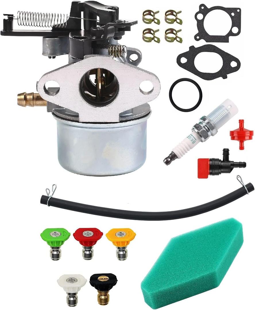 591137 590948 2700PSI 2800PSI 2900PSI 3000PSI Carburetor for Troy Bilt 7.75 Hp 8.75 Hp 8.5Hp 190CC 593599 591137 Pressure Washer