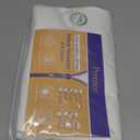 Precoco King Pillow Cases Set of 2 | 100% Cotton White Pillowcases King Size with 600 Threads | Stable Pillow Covers with Zipper Hidden for Hotel Quality, 20x36