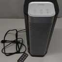 3rd-Gen AEOCKY Space Heater with AI Thermostat, 1500W PTC Electric Heaters for Indoor Use With Remote, 70° Oscillation, Utmost Silence, Safe Portable for Office, Bedroom, Room, Home (Black)