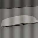 ABenkle Small Basket with Handles, Boho Decorative Rope Woven Dog Cat Toy Storage Bin Shelf Storage Organizer, Easter Christmas Gift Basket, 12"x8"x5", White