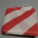 Christmas Door Cover 71x35 Inch Red White Gift Box Bow Door Banner, Candy Stripe Holiday Decoration for Front Door, Indoor Outdoor Winter Party Backdrop, Merry Christmas Door Hanging Decor