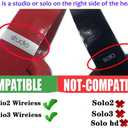 Studio 3 Headband Replacement Parts Accessories Repair Kit Compatible with Studio 3.0 / Studio 2.0 Wireless Top Headband