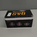 Q&S Mini Chandelier Crystal Ceiling Light,Small Flush Mount Gold Light Fixture for Entryway Bedroom Barthroom Hallway Closet E26