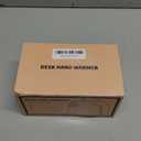 Desk Mouse Pad Hand Warmer Super Quiet, 110v 100w Heated Mouse Pad Hand Warmer, Personal Desk Heater Energy Efficient Ceramic Office with Thermostat Low Wattage - Black