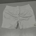 AUROLA Influence Collection Workout Shorts for Women,No Roll Up New Scrunch Seamless Gym Short-2.5" Inseam, Glacier Gray, M