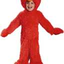 Disguise Elmo Extra Deluxe Plush Costume, Small (2T)