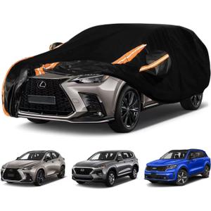 8 Layers Car Cover Custom Fit Lexus NX 250 300 350 400 450, Nissan Rogue 2008-2026, Mazda CX-50, Waterproof All Weather for Automobiles, Outdoor Full SUV Car Cover Rain Sun UV Protection