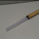 2 PCS Frameless Shower Door Bottom Seal, 5/16 X 36 Ultra Clear Shower Glass Door Seal Strip with Drip Rail, Shower Door Sweep Stop Shower Leaks for 5/16 Inch(8mm) Glass Thick