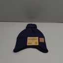 Baby Beanie Winter Hat 6-36 Months - Cute Pom Winter Baby Hats with Earflaps, Soft & Stretchy Knit Toddler Beanies for Infant, Newborn 6-36 Months Boys, Girls, Cozy, Warm Fall Essentials (Navy, M)