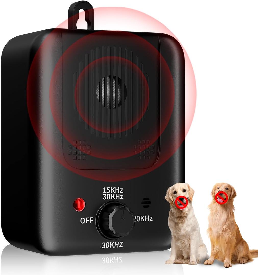 Dog Bark Deterrent Device, Anti Barking Device for Dogs 