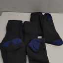 Men's Socks, 6 Pairs, Black, Warm, OneSize