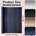 4 Pcs Book Cloth Bookcover Fabric Surface with Paper Backed Binding Cloth Fabric Book Cover for Scrapbooking Album DIY Craft Supplies Home, 4 Colors(Classic Color,40 x 16 Inches)