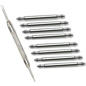 for 22mm Spring Bars Watch Pins Replacement Pins 8 PCS Diameter 1.5mm with Watch Band Remove Tool (22mm)