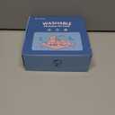 CNAOA Washable Pee Pads for Dogs 2 Pack 24x24 in - 5 Layer Reusable Puppy Pads, Super Absorbent, Waterproof, Leak Proof Non-Slip Training and Whelping Pet Pee Pads for Crate, Playpen, Potty