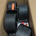 Wagon Carts Foldable 420LBS Weight Capacity Collapsible Wagon with Big All-Terrain Wheels, Heavy Duty Beach Wagons Cart with Cup Holders for Camping, Garden, Sports, Grocery pcs (Carbon Black)