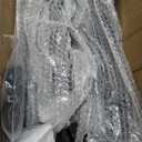 VEVOR Outdoor Handrails for Outdoor Steps, Fit 2-3 Steps Outdoor Stair Railing, Black Wrought Iron Handrail, Flexible Front Porch Hand Rail, Transitional Handrails for Concrete Steps or Wooden Stairs