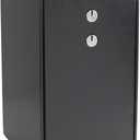 Barska Key Lock Depository Drop Safe  Steel Lock Box with Drop Slot, Anti-Fishing Baffle, for Cash, Receipts, Keys & Valuables  Ideal for Business & Office Use