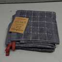 Homaxy 100% Cotton Terry Kitchen Dish Cloths, Ultra Soft and Absorbent Dish Towels for Kitchen, Suitable for Drying and Washing Dishes, 6 Pack, 12 x 12 Inches, Dark Grey