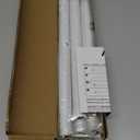 ALLZONE Shower Curtain Rod Tension No Drill, 42-83 Inches,Heavy Duty Tension Curtain Rod, Rustproof Shower Rods for Bathroom, Adjustable Spring Tension Rods for Windows,White