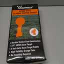 Highwild 3/8" AR500 6" Classic Popper Steel Shooting Target - Auto Reset, Orange