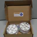 Bath Tub Lights Wireless, Battery Operated Waterproof Glow Light for Bathroom Bathtub Shower Spa Light, Bath Essentials for Women Relaxing, RGB Multi Color Remote Controlled, 2pcs