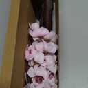 24 Inch Lighted Cherry Blossom Tree Battery Operated 2FT 28 Warm White LED Artifical Bonsai Tree with 84 Lush Flowers, Timer USB Plug for Wedding Party Spring Christmas Home Decoration