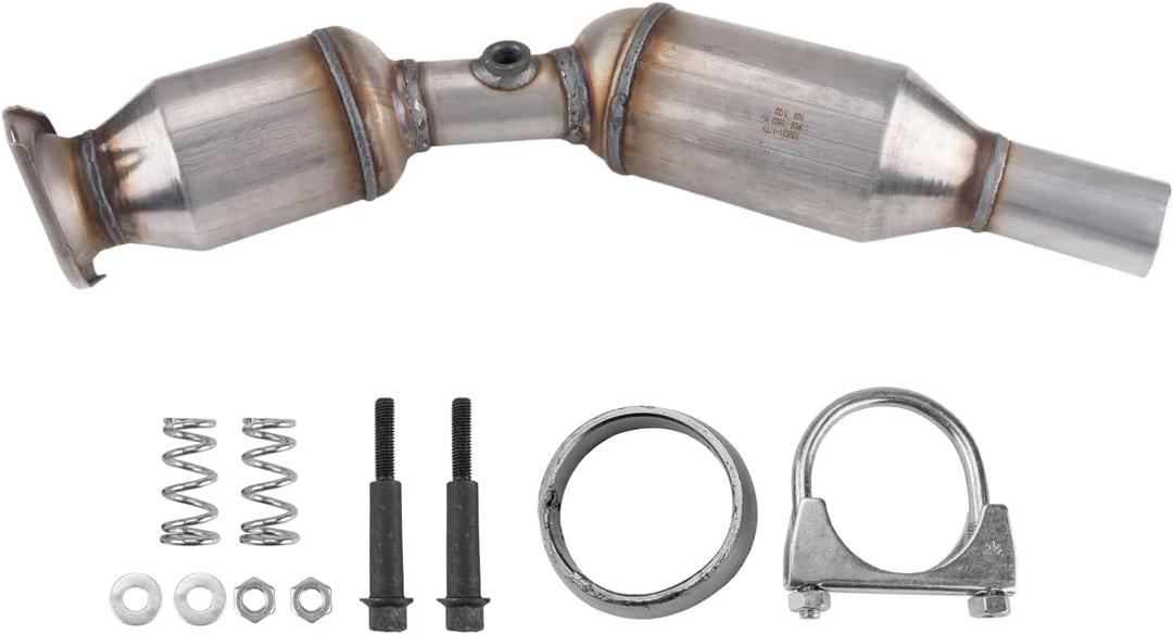 PHILTOP Catalytic Converter Kit Direct-Fit Fit For 2010-2015 Prius, 2012-2015 Prius V, 2011-2013 CT200h L4 1.8L - Replace# 16604, 642057 Stainless Steel (EPA Compliant)