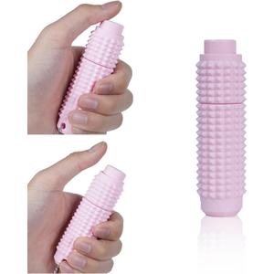 Little Ouchies Fidget Toys - All-in-One Pain Stim Toy with Spinning & Press Buttons for Anxiety Relief, Stress and Pain Relief Stimulation for Adults and Teens,1PCS Pink