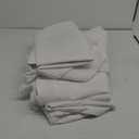 Fitable 6 Pack White Round Tablecloths - 120 Inches in Diameter - Stain Resistant and Washable Table Clothes, Polyester Fabric Table Covers for Wedding, Party, Banquet, Formal Events