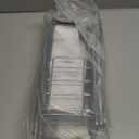 Bathtub Tray Table, Stainless Steel Marble Bathtub Trays for Tub Bath Tub Caddy Easy Installation for Women Birthday (Silver White)