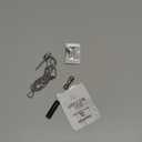 Quit Smoking Necklace with Mint Filter, Anxiety Breathing Necklace with Resistance, Obsidian Quit Vaping Tool with Air Filter, Anxiety Relief Breathing Tool