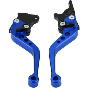 Motorcycle Clutch Lever, 7/8" Motorcycle Break and Cutch Levers for Most Motorcycle Motorbike Pit Bike Moto (Blue)